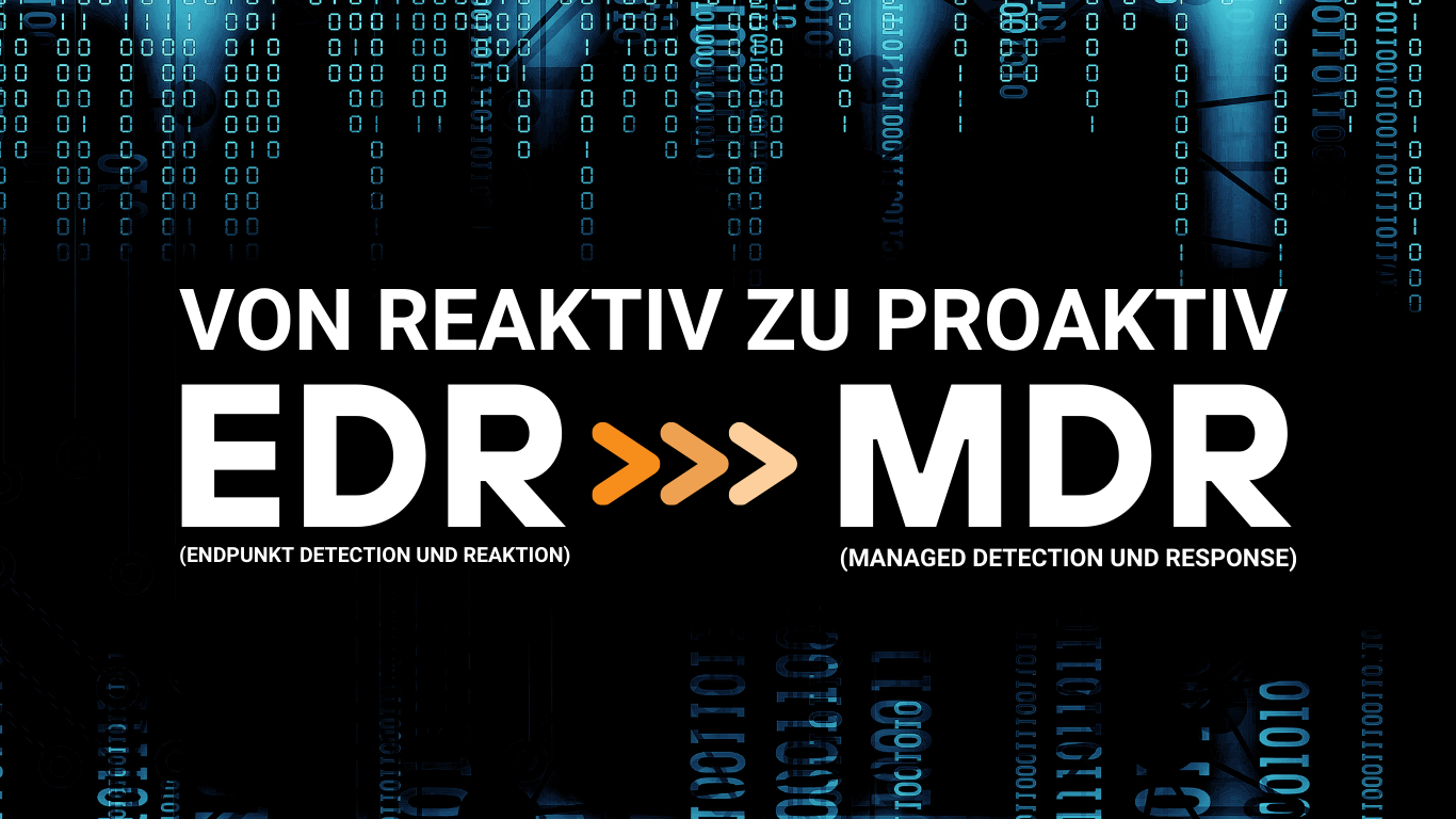 Von reaktiv zu proaktiv: Der Übergang von EDR zu MDR