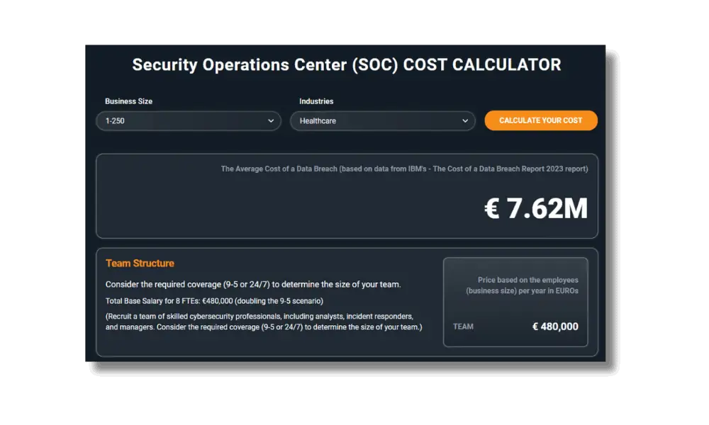 SOC Calculator Transparent